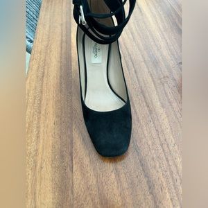Valentino Garavani tango heels suede black